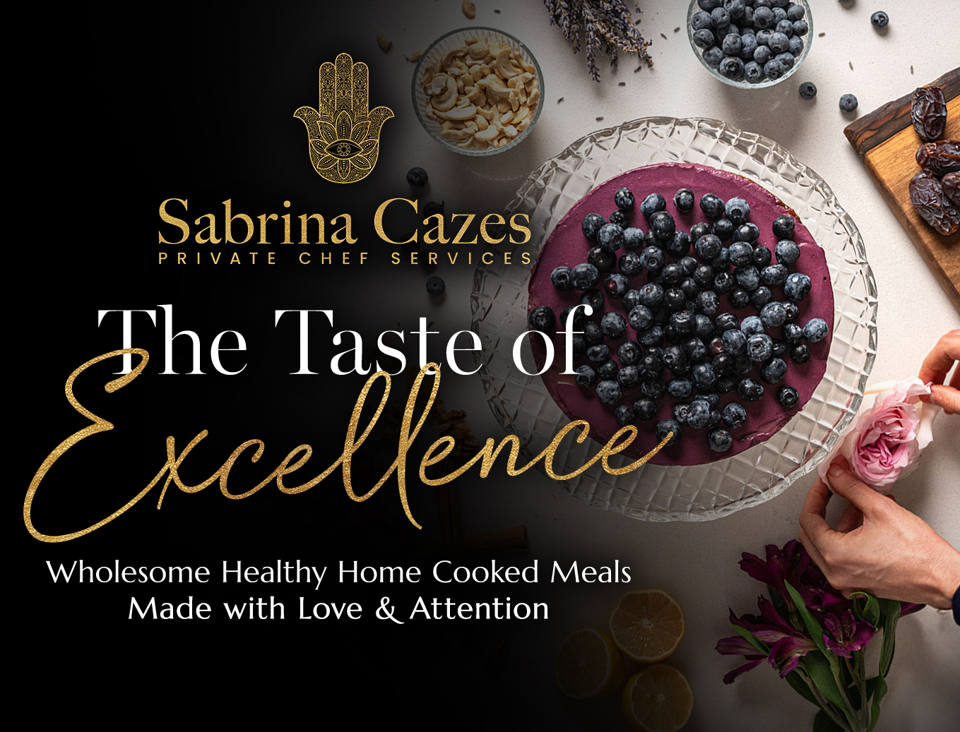 Sabrina Cazes - Private Chef Services | The Taste of Excellence